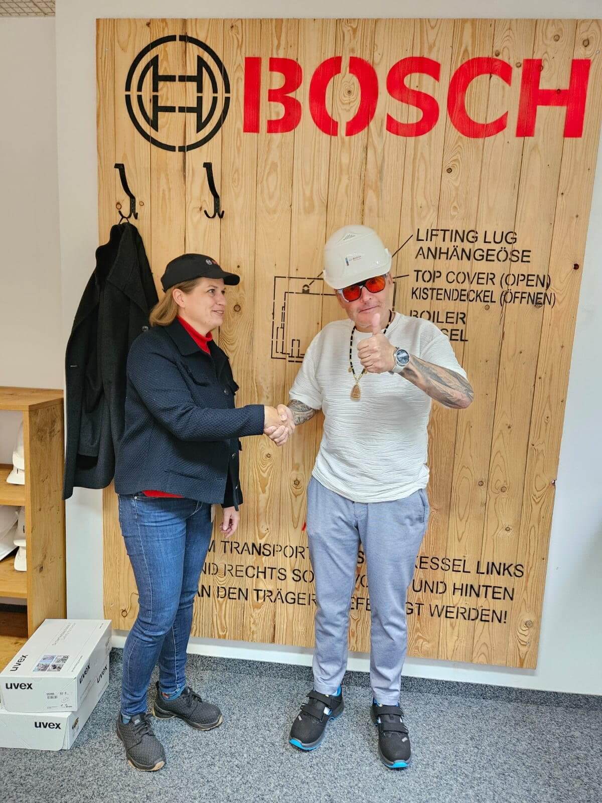 Free Heating - Bosch návštěva 1