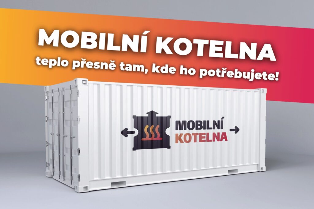 Mobilní kotelna - teplo tam, kde ho potřebujete